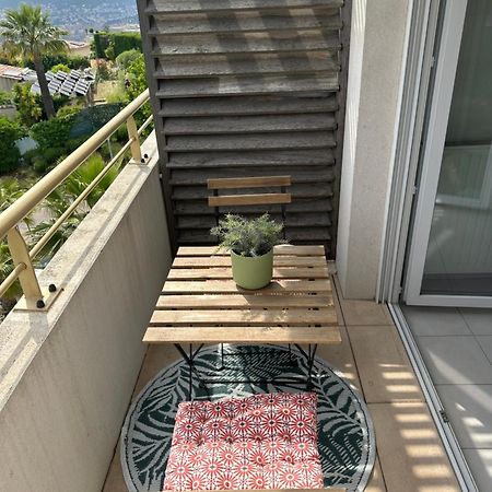 Cosy Studio Avec Parking Et Vue Feerique Nice Exterior photo