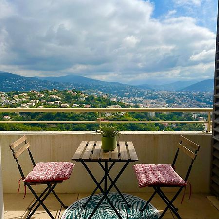 Cosy Studio Avec Parking Et Vue Feerique Nice Exterior photo