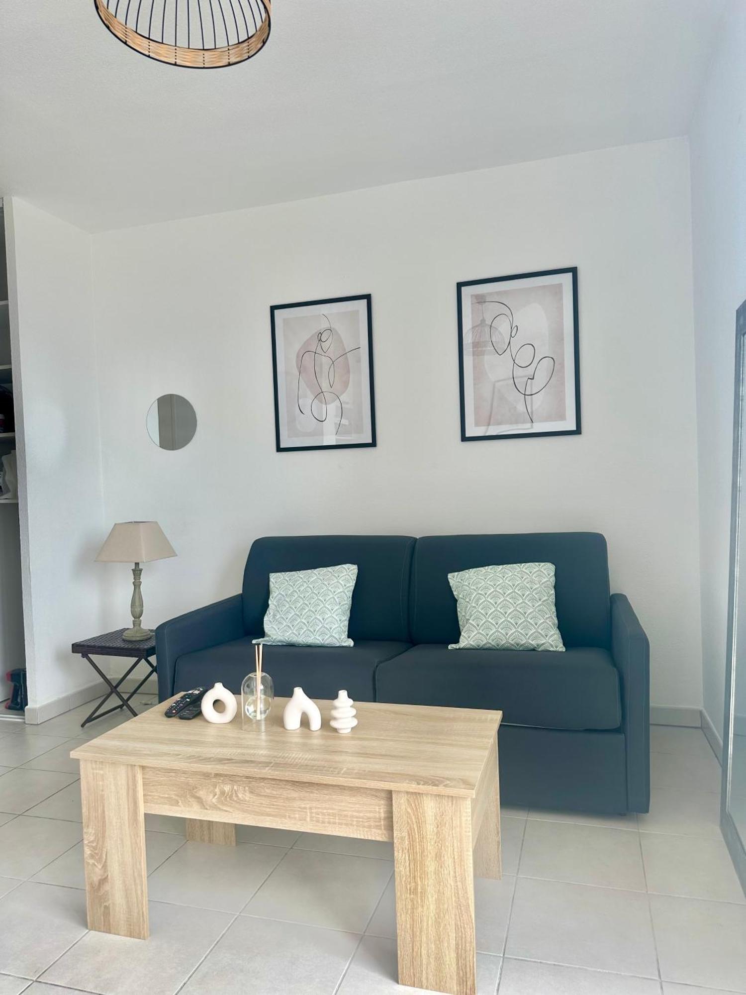 Cosy Studio Avec Parking Et Vue Feerique Nice Exterior photo
