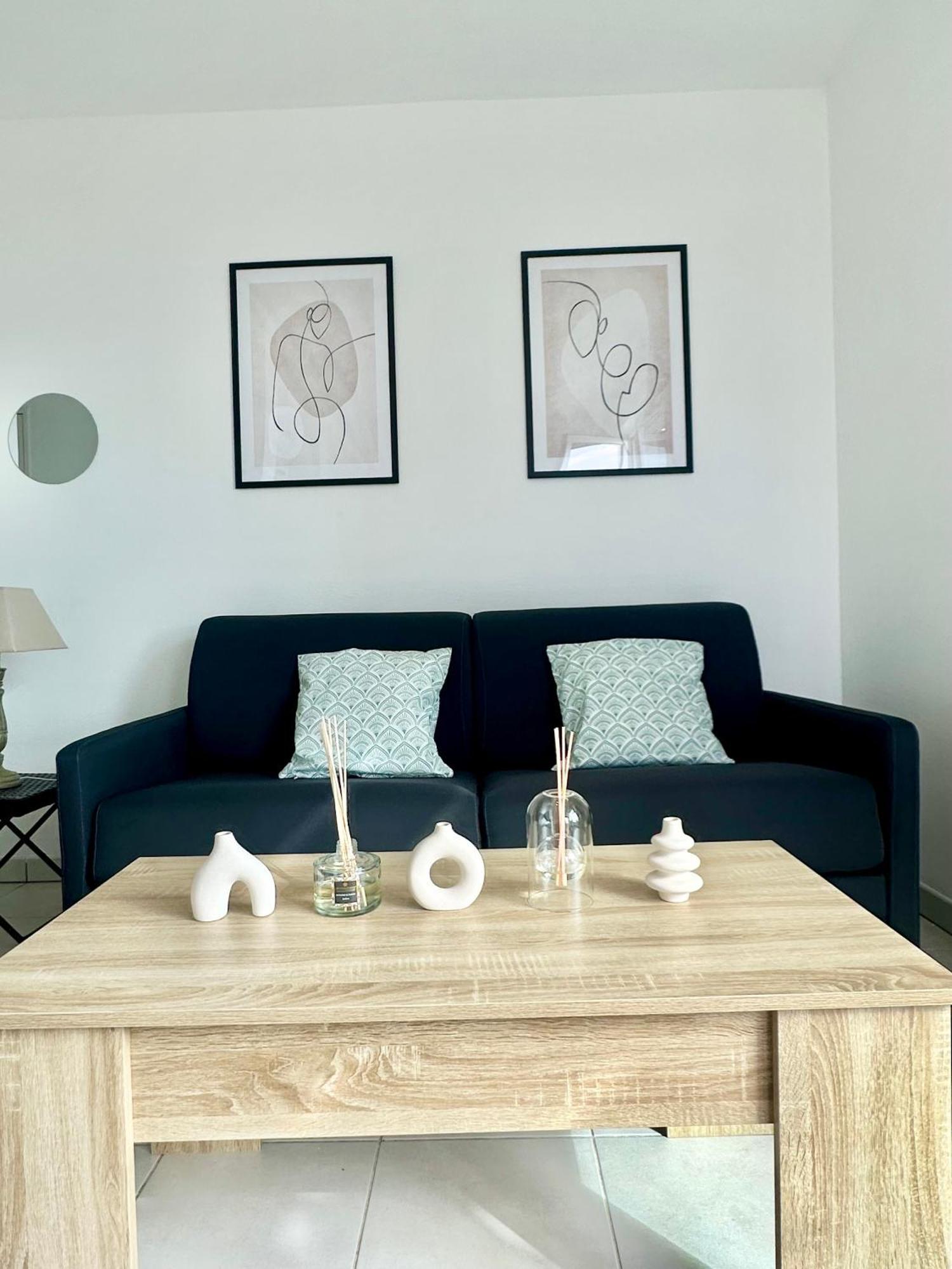 Cosy Studio Avec Parking Et Vue Feerique Nice Exterior photo